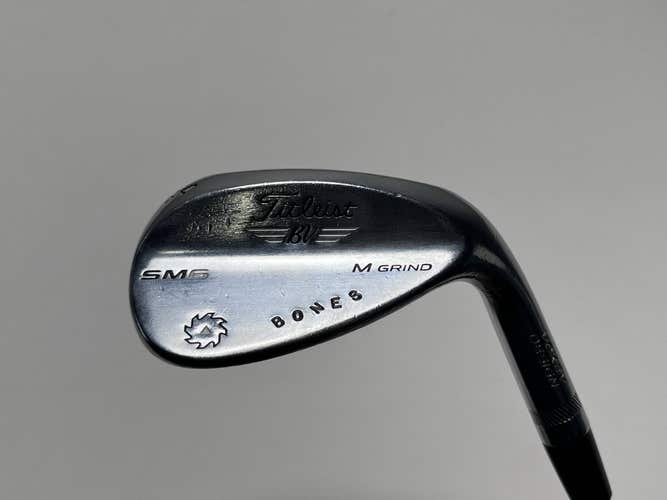 Titleist Vokey SM6 Tour Chrome Wedge 54* 8 Bounce M-Grind S200 Wedge Steel RH