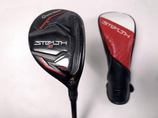 TaylorMade Stealth 2 HD 4 Hybrid 23* Fujikura Vista Pro 50g Regular RH HC
