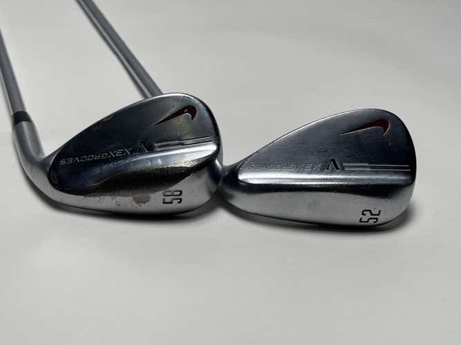 Nike VR X3X Wedge Set 52* 58* True Temper Dynamic Gold Wedge Steel Mens RH