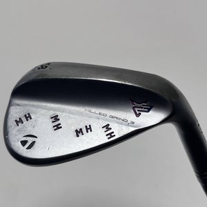 TaylorMade Milled Grind 3 Raw Chrome Wedge 58* 11 Bounce Modus 3 Stiff Steel RH