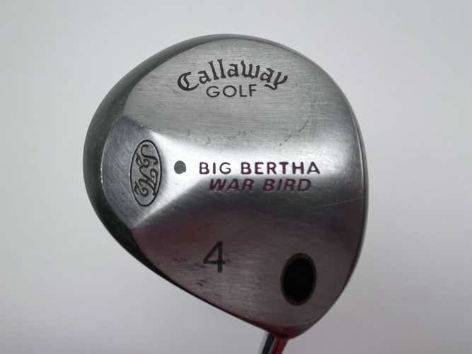 Callaway Big Bertha Warbird 4 Fairway Wood 17* Memphis "10" Regular Steel RH