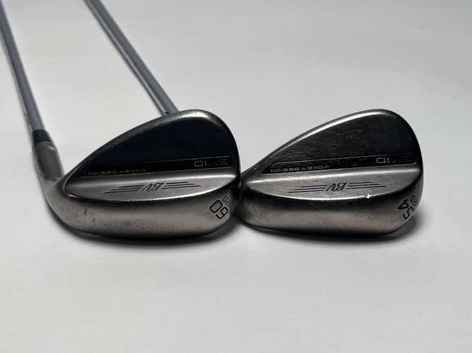 Titleist Vokey SM10 Nickel Wedge Set 54* 12 60* 12 880 AMC Stiff Steel Mens RH