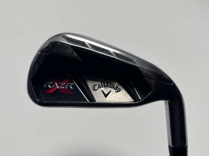 Callaway Razr X Single 6 Iron 75g Regular Graphite Mens RH