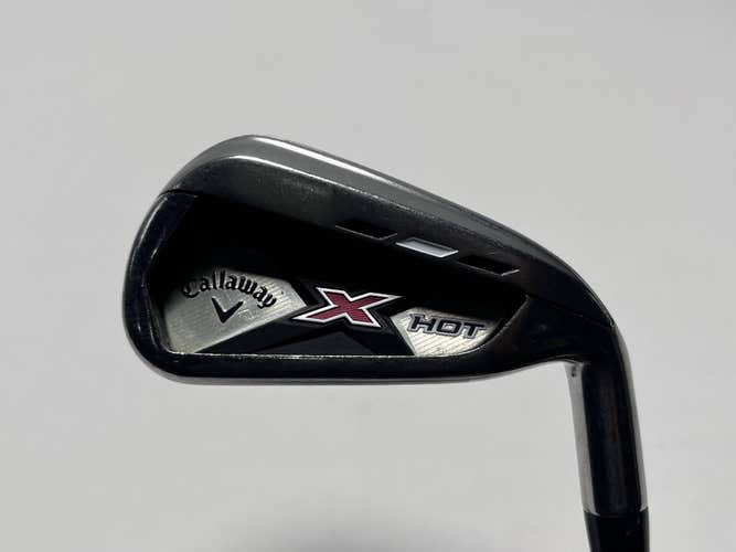 Callaway X Hot 19 Single 6 Iron X Hot 75g Regular Graphite Mens RH