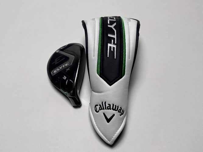 Callaway Elyte X 3 Hybrid 18* HEAD ONLY Mens RH HC