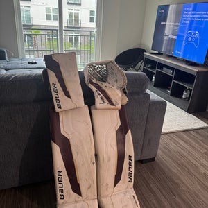 35" 2025 Bauer Supreme Shadow Regular Goalie Full Set Pro Stock (Used)