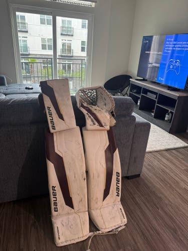 35" 2025 Bauer Supreme Shadow Regular Goalie Full Set Pro Stock (Used)