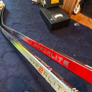 Senior Bauer Vapor Hyperlite 2 Left Hand Hockey Stick P92M 77 Flex (Used)