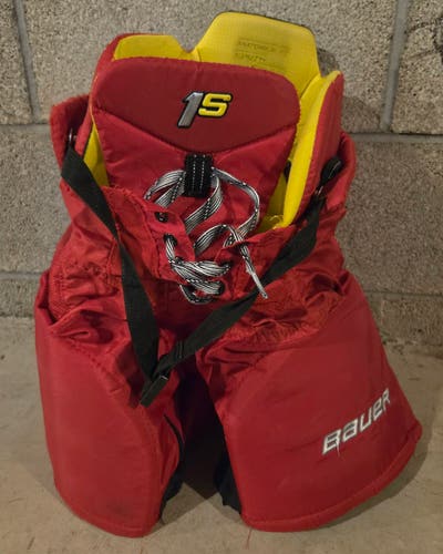 Youth Large Bauer Supreme 1S Hockey Pants (Used)