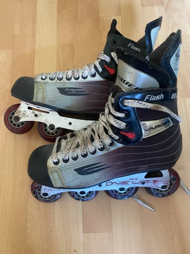 Bauer Vapor Flash Inline Skates Size 10 (Used)
