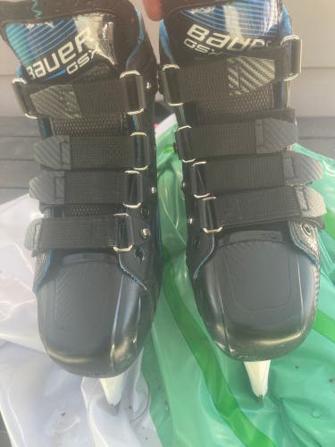 2024 Bauer GSX Hockey Goalie Skates Extra Wide Width 10.5 (Used)