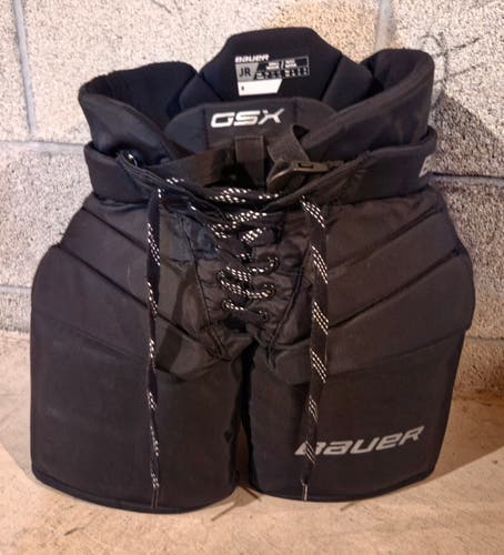 Junior Medium Bauer GSX Hockey Goalie Pants (Used)