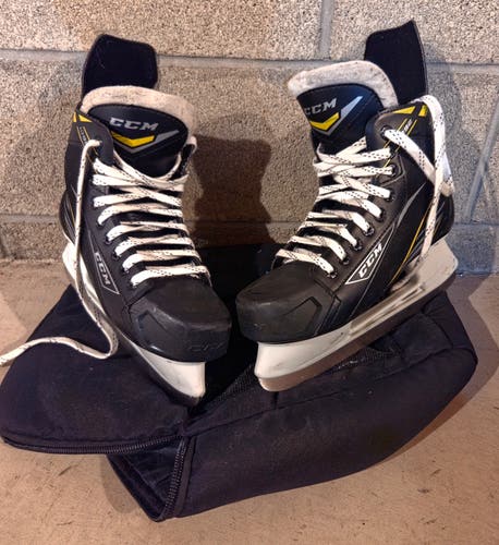 Black CCM Tacks 1092 Hockey Skates Regular Width 7 (Used)