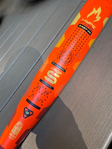 2025 Easton Hype Fire Composite USSSA Certified Bat (-5) 26 oz 31" (Used)