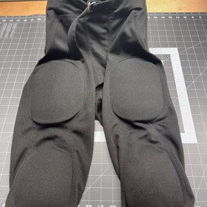 Black Unisex XXL Youth Augusta Game Pants (New)