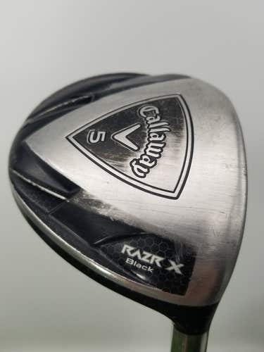 2011 CALLAWAY RAZR X BLACK 5 WOOD LADIES FLEX 50G 41.5" FAIR
