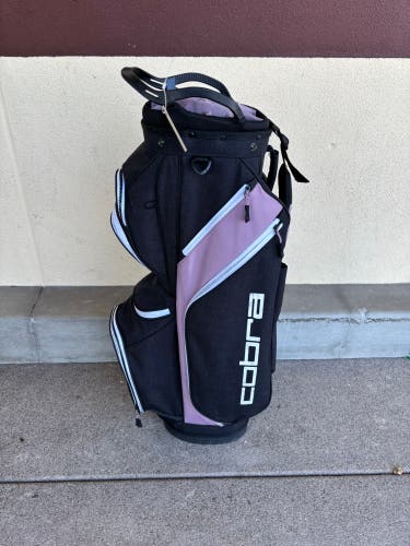 Pink Women's Cobra14 Way Cart Bag
