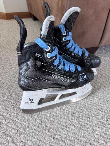 2024 Bauer Supreme M50 Pro Hockey Skates Regular Width Size 1.5 (Used)