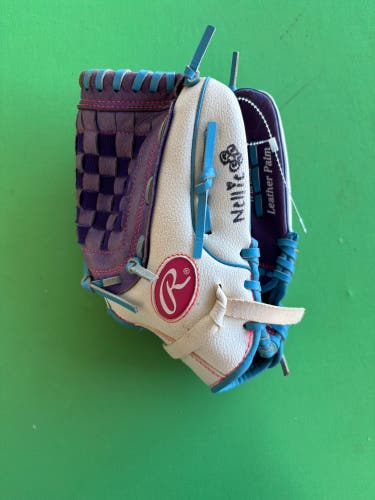 Purple Rawlings Sure Catch RH Softball Glove 11.5"