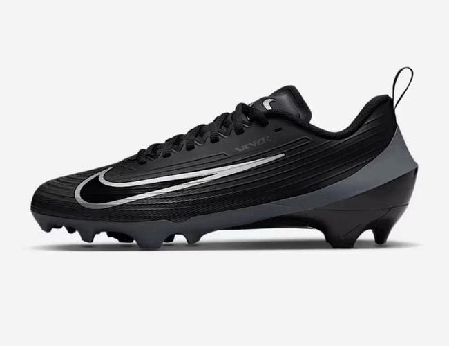 new men's/youth 4.5 Nike Vapor Speed 3 black/wolf grey Football Cleats FB3303-002