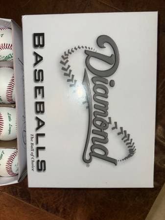 Diamond Baseballs 12 Pack (1 Dozen) (New)