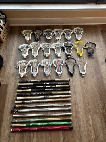 Lacrosse Heads and shafts (Used)