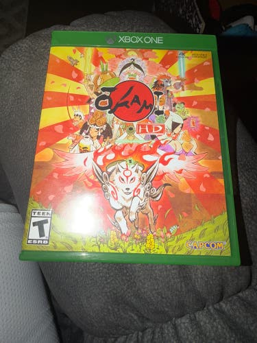 Microsoft Xbox One Okami HD Capcom Video Game Rated T For Teen Complete Used