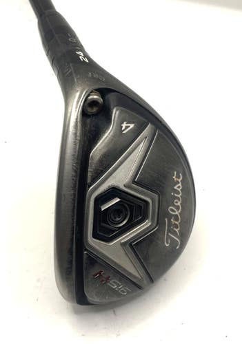 Titleist 915H 4 Hybrid 24 Kuro Kage 80HY Stiff Graphite Shaft *Good*