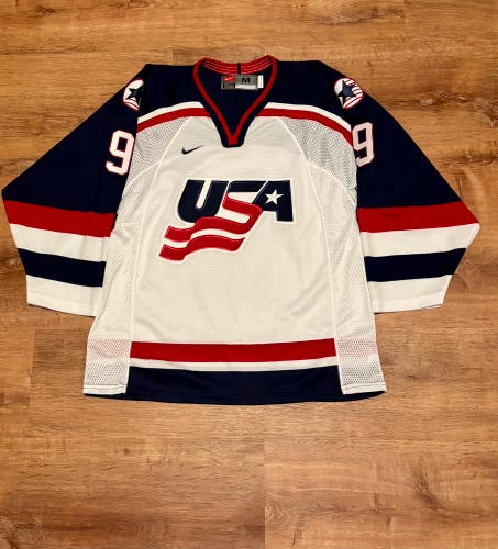 Nike Mike Modano Team USA Hockey Jersey 2002 Winter Olympics Salt Lake City (M)