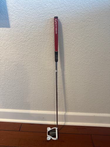 Unisex 2012 TaylorMade Ghost Spider S Mallet Right Handed Putter Steel 35" (Used)