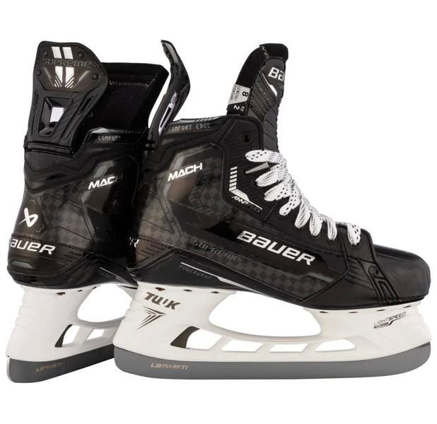 Bauer Hockey Skates Regular Size 8 Fit 2 **No Steel**