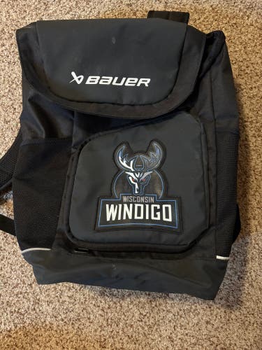 Black Men's Bauer hockey Backpack Nahl (New)