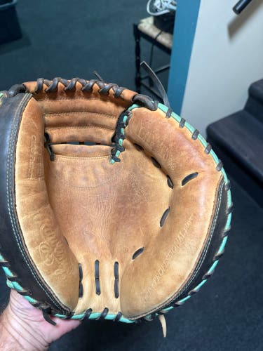 Rawlings Heart of the Hide Catcher's Baseball Glove " (Used)