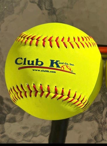 (New) Club K 14” Softball - for pitchers