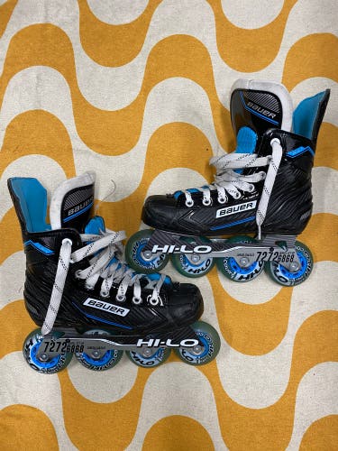 Junior Bauer RSX Inline Skates Regular Width Size 3 (Used)
