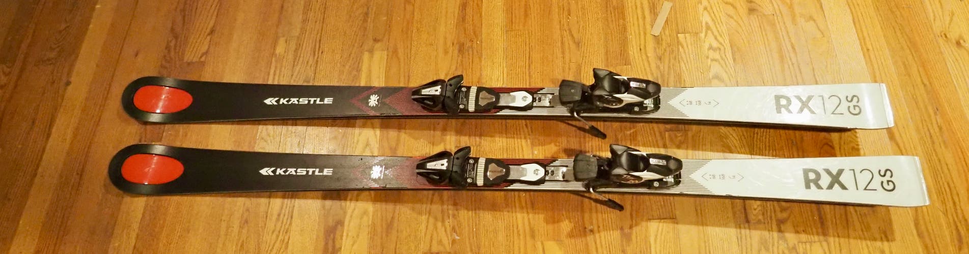 Unisex 2020 All Mountain 168 cm Kastle RX12 GS Skis With FreeFlex Bindings Max Din 11 (Used)