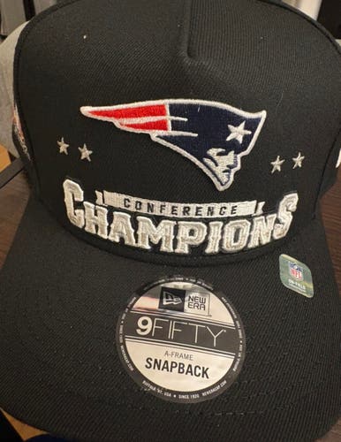 New Era A-Frame Snapback New England Patriots AFC Conference Champions.