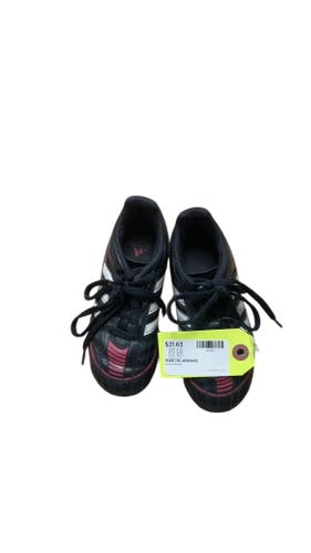Adidas Puntero Youth Soccer Cleats Size 11C Black/Pink
