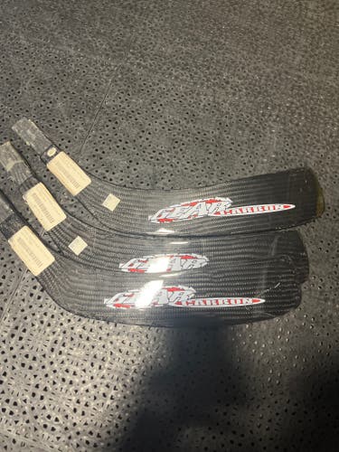 3 gear carbon fiber senior Right Handed Stick Blade Toe Pattern (New)