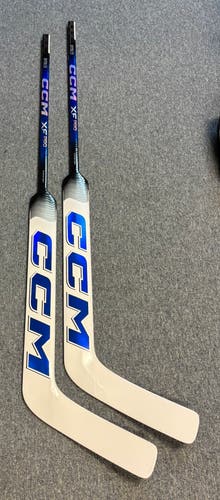 2- Pack Senior CCM XF Pro Regular Goalie Stick (New) Blue