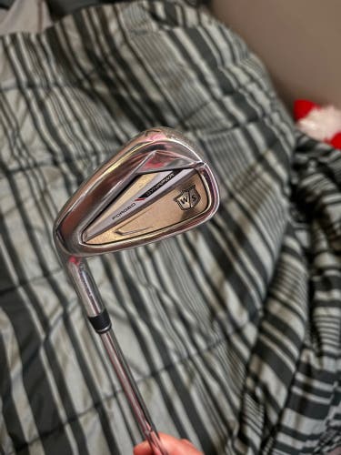 Men's 2025 Wilson Staff Dynapwr Forged Left Hand Iron Set Regular Flex (7 Clubs) #5 - #9, PW, GW 38"