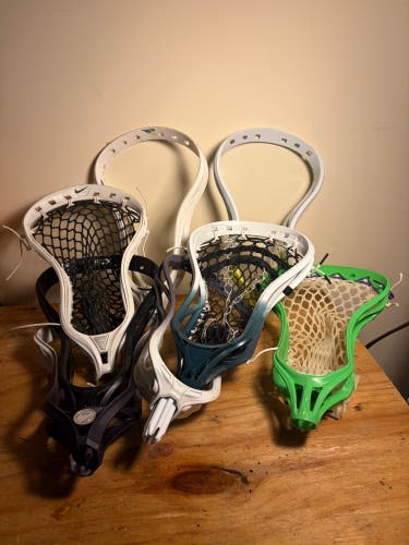 Lacrosse Head Lot, ECD, Maverik, Brine, STX