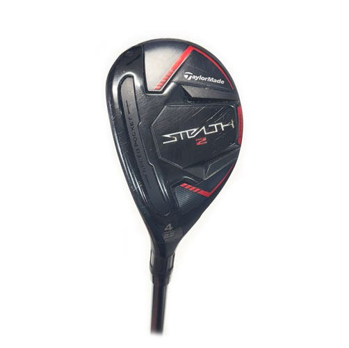 LH TaylorMade Stealth2 22* 4 Hybrid Graphite Fujikura Ventus Red 6-R Regular