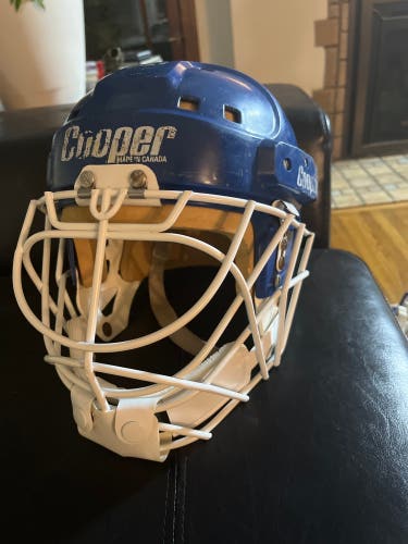 Vintage Cooper sk2000 Goalie Helmet Hm-30 Cateye Cage