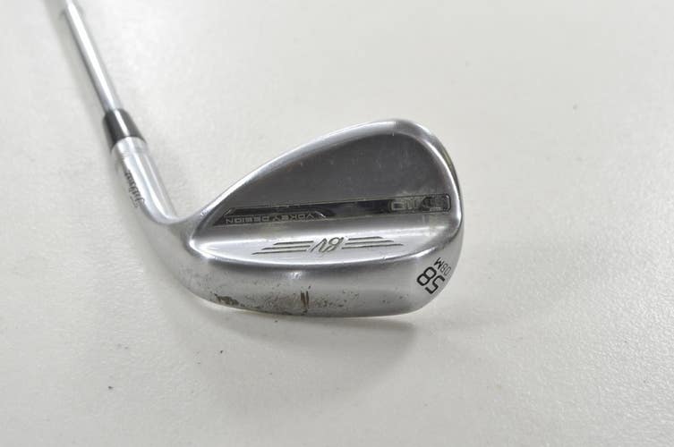 Titleist Vokey SM10 Tour Chrome 58*-08M Wedge Right BV Wedge Flex Steel # 217130