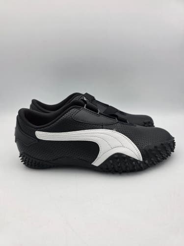 PUMA Mostro Perforated Leather Pack Black/White 397331-02 Men's Size 9
