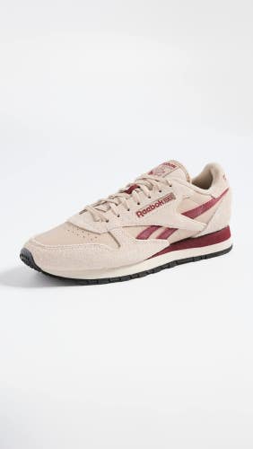 Reebok Classic GY1525 Sneakers Men's US 13 Beige Red Lifestyle Shoes RHS9318