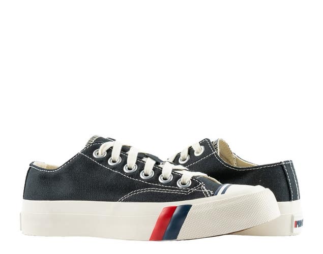Keds Royal KK365452 Sneakers Kids 11.5 M Black White Canvas Casual Shoes RHS9321