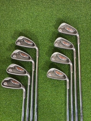 Ping G10 Right Handed Iron Set Regular Flex (8 Clubs) #4 - #9, PW, GW (Used)