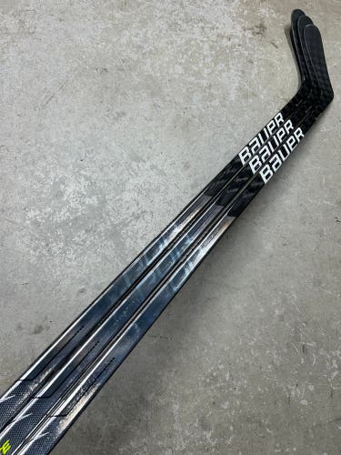 3 PACK 122 Flex P92 Senior Bauer Vapor Hyperlite Left Hand Hockey Stick (New) Pro Stock